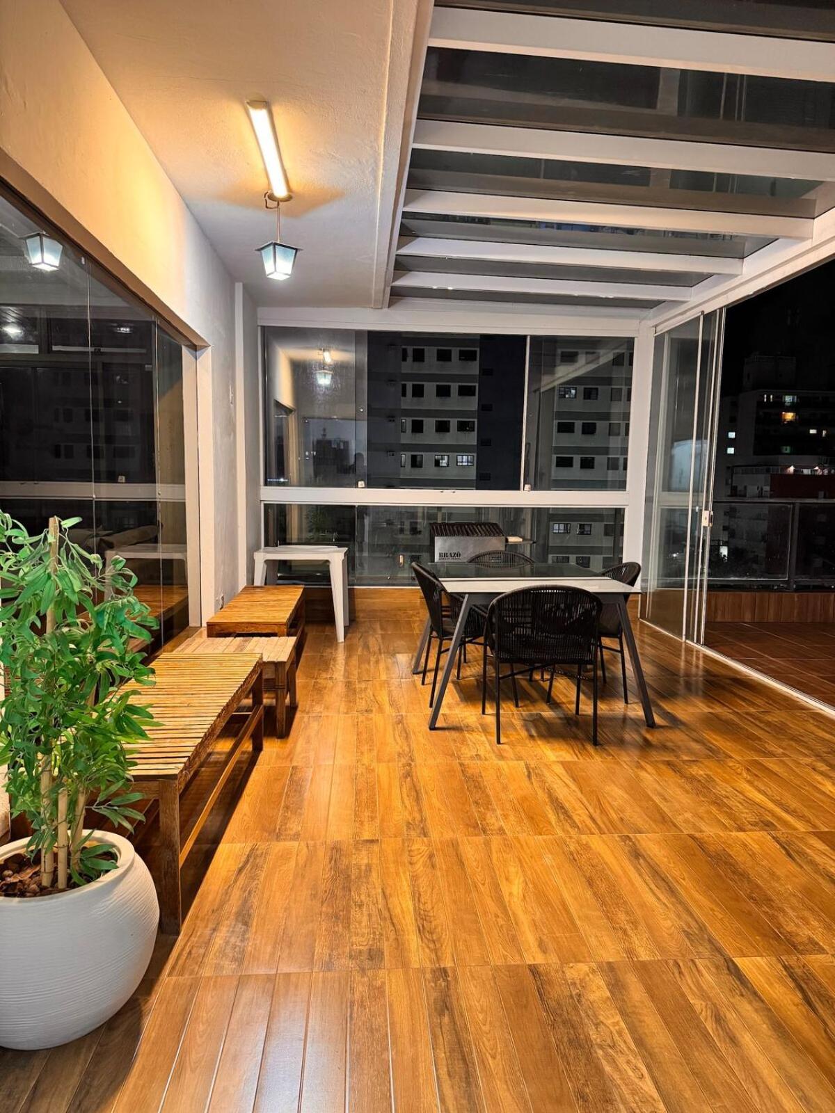 Cobertura Na Praia Da Enseada-Guaruja 180M2 10 Hospedes Eksteriør bilde